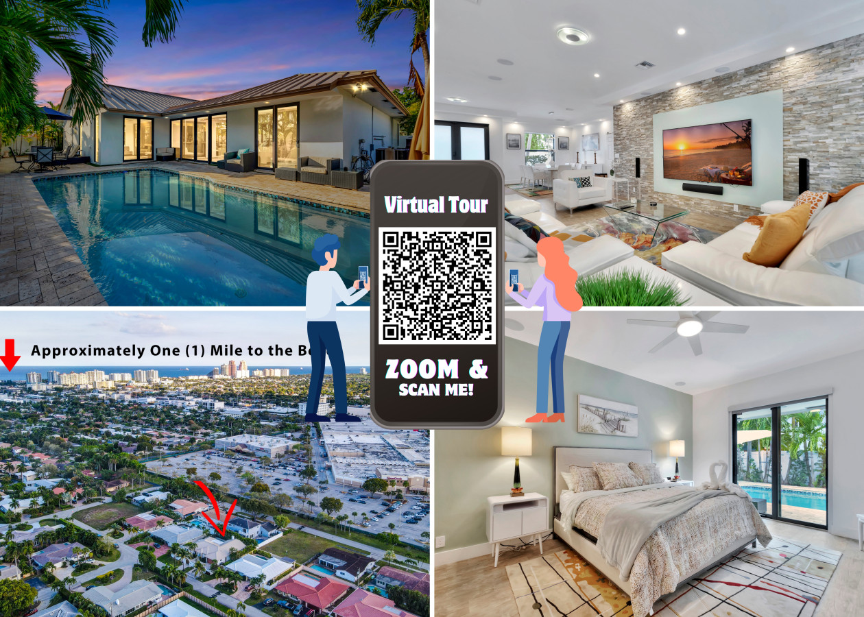 Lynora's Luxe Estate - Modern Design & Heated Pool - Fort Lauderdale