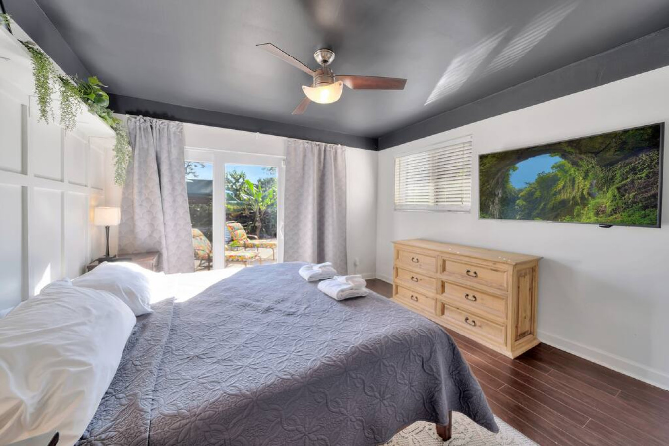 Soft sheets, warm blankets, and endless comfort. This bedroom is my happy place.