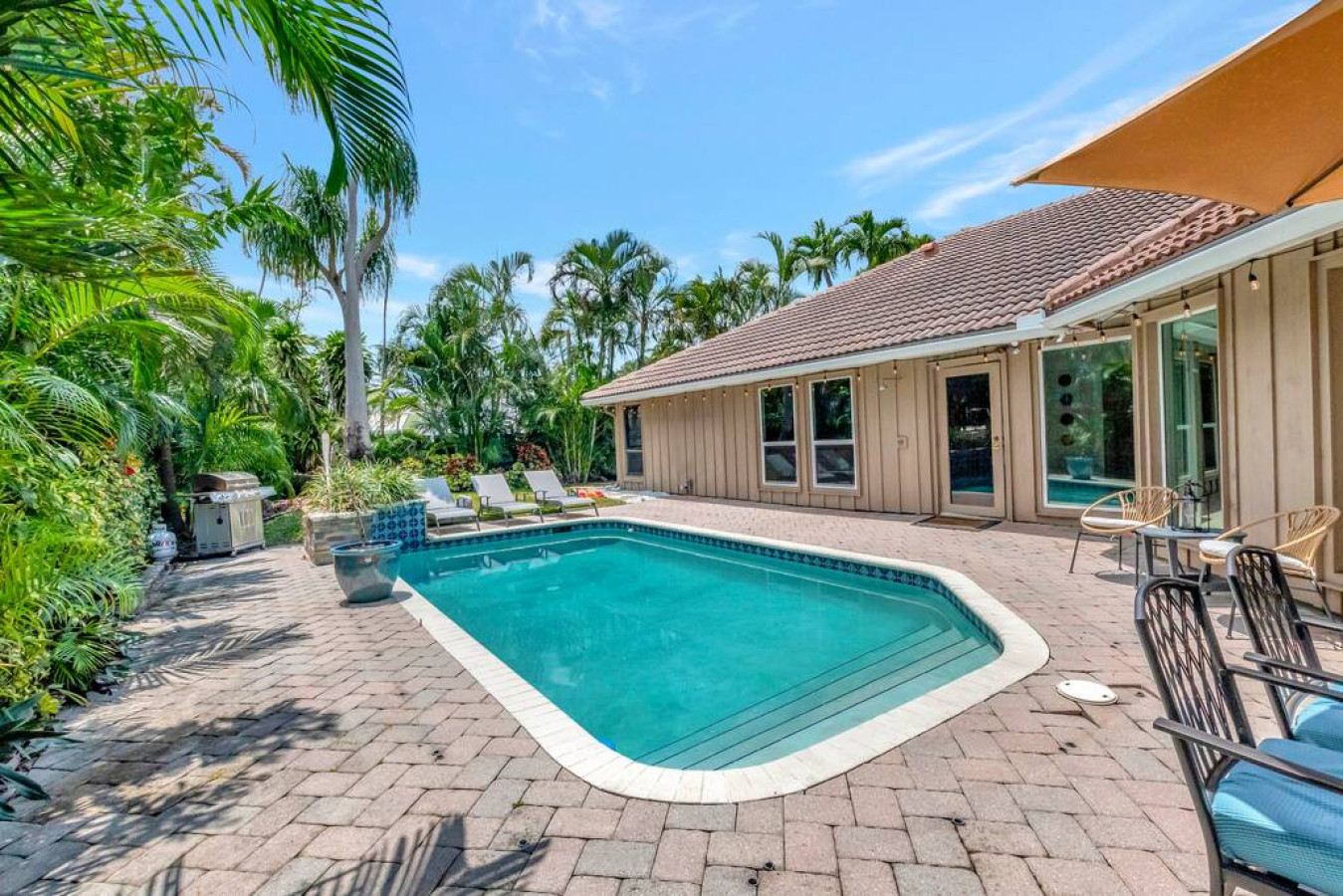 Idyllic Boca Pool Home: 4/2.5 + Study-FAU & Mizner - Boca Raton