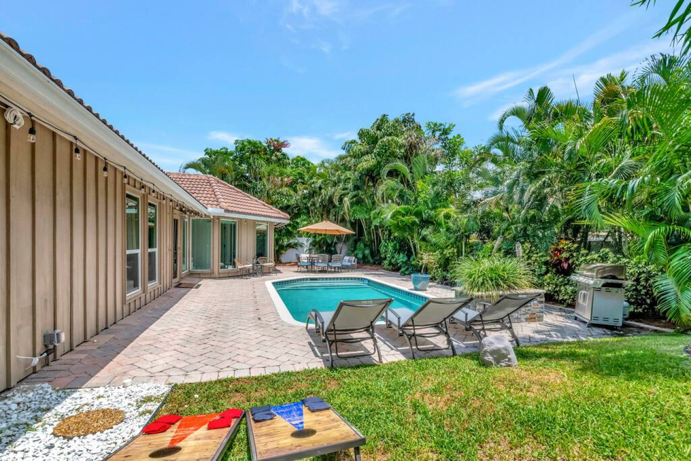 Idyllic Boca Pool Home: 4/2.5 + Study-FAU & Mizner - Boca Raton