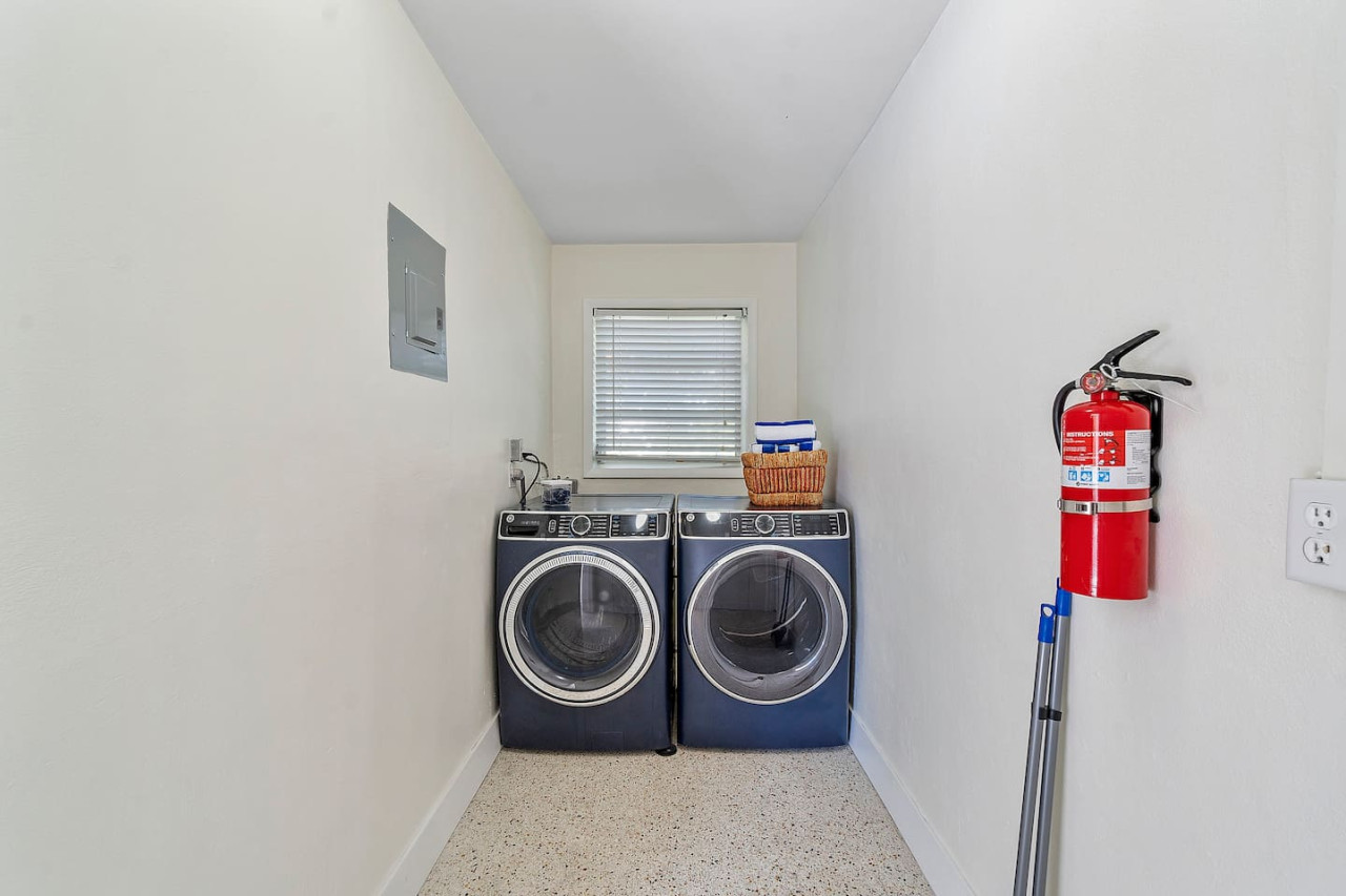 Laundry area
