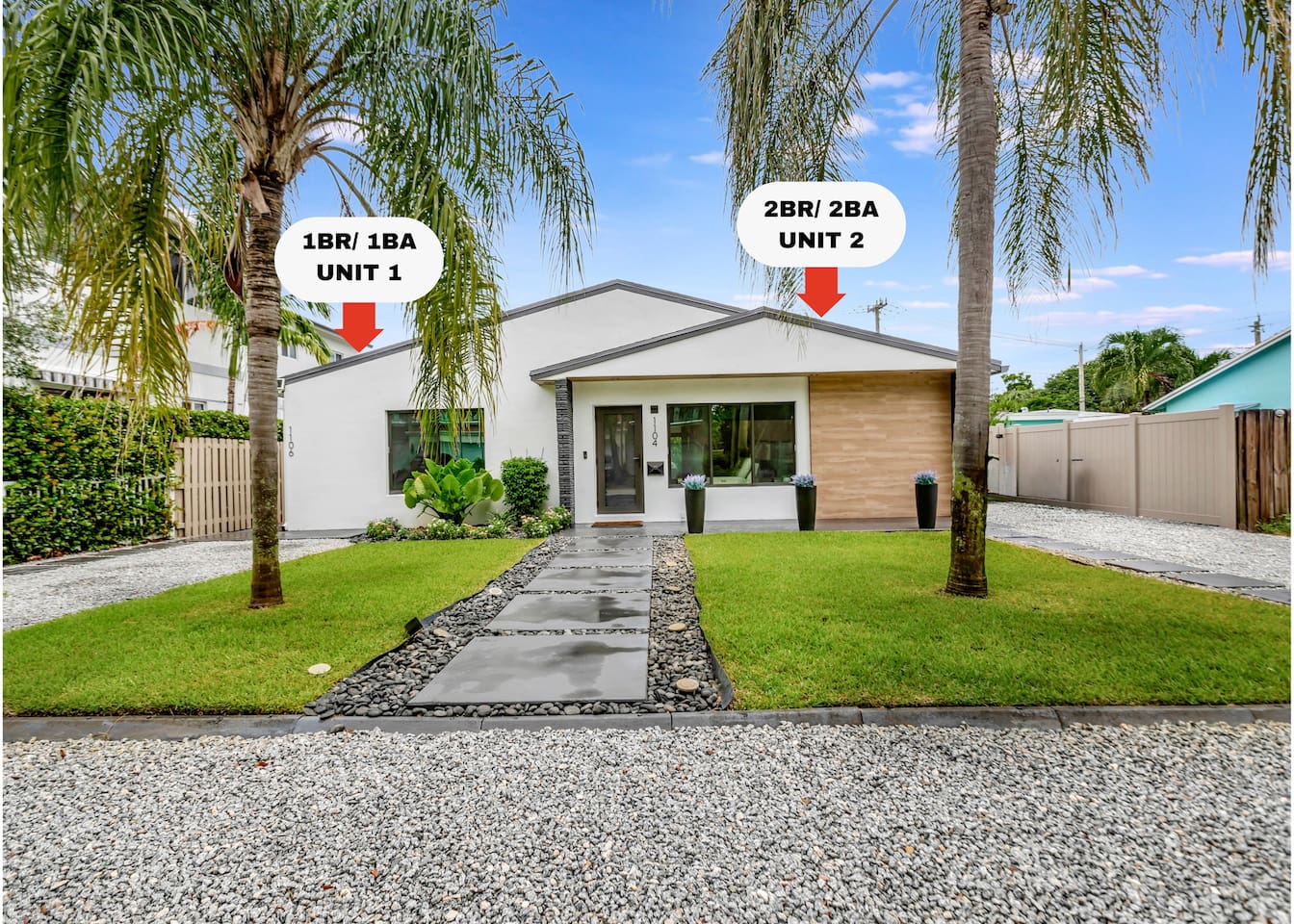 Contemporary 3BR 3 BA Duplex, Amazing Outdoor Area