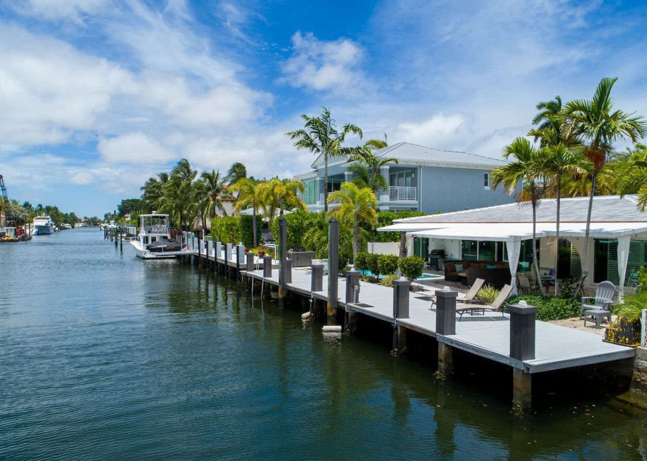 Casa Flamingo - Intracoastal w/ Heated Pool & Dock - Fort Lauderdale