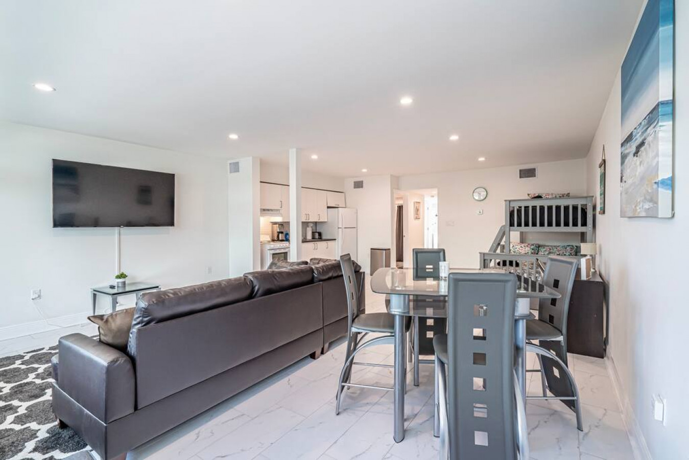 This living room is more than just a place to relax and watch TV. It is a place where memories are made and where life is celebrated. It is a place where you can truly be yourself.