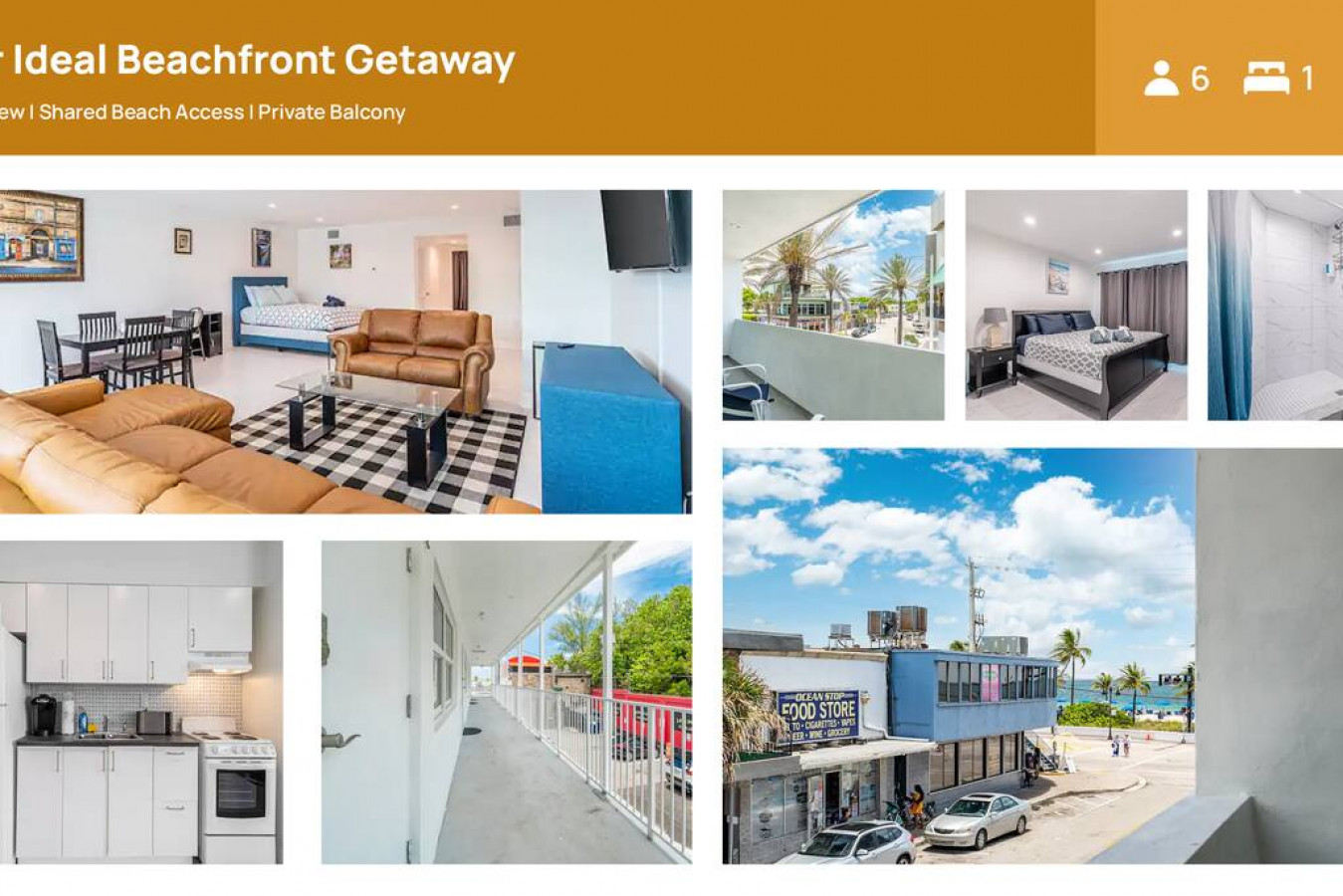 The Purple Pelican~Beachfront w/ Ocean Balcony~#3 - Fort Lauderdale