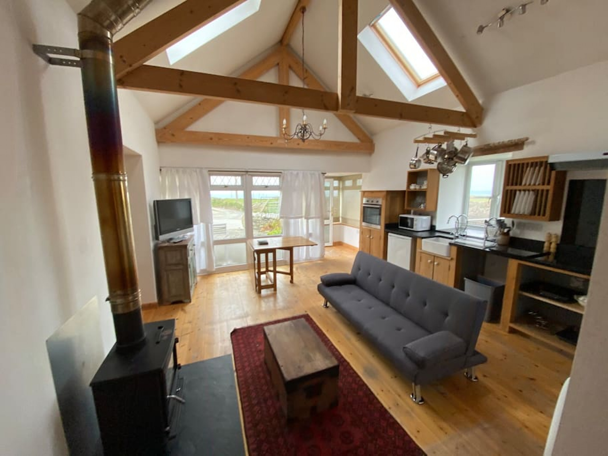 Trevillick Barn Tintagel 1 bed Sleeps 2+1