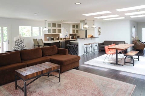Spacious Beach Residence w Backyard Pond & Hot Tub