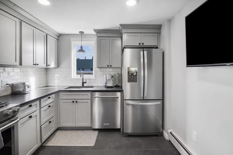 Gleaming new appliances
