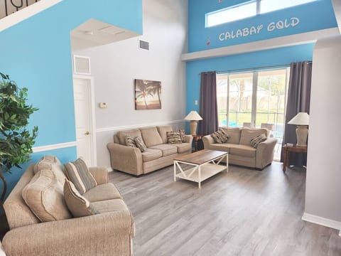 Livingroom with a 55" smart tv