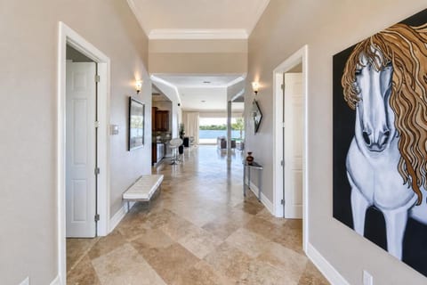 Interior Entry hallway looking in