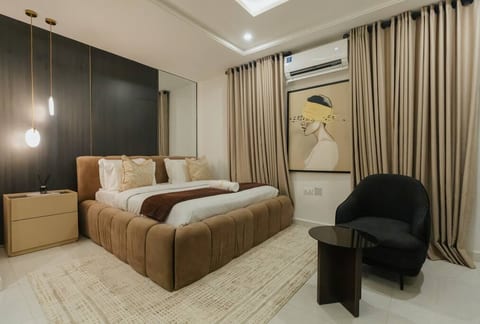 Affordable charm and cozy luxury define this beautifully designed bedroom retreat with plush vibes.