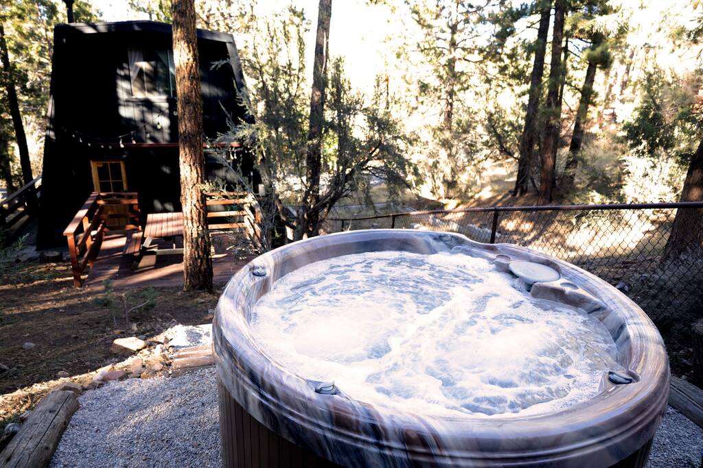 Take a dip while surrounded by nature