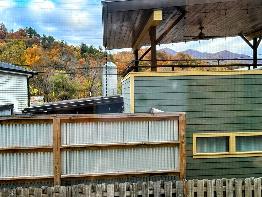 view from back deck view from back deck - Downtown Gem • Walk Everywhere • Hot Tub •Bunkroom - 28713
