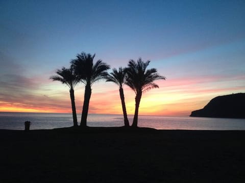 Sunset at one of beaches nearby