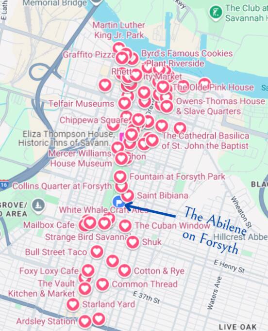 A few of our close & favorite places 