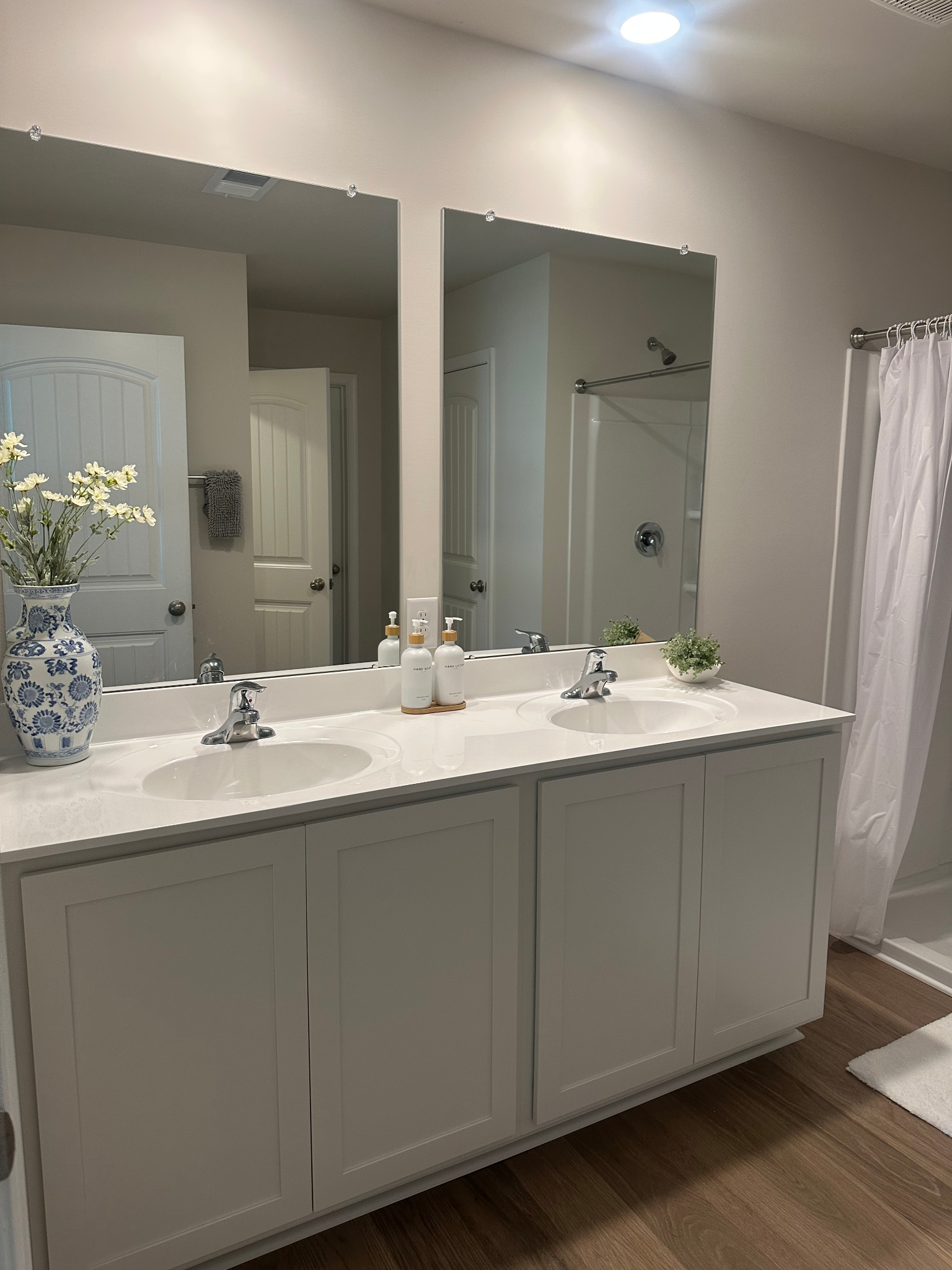 His and Hers master bath vanity His and Hers master bath vanity - Our Shorebird Way - Millsboro
