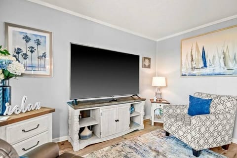 70" Smart TV for your entertainment.