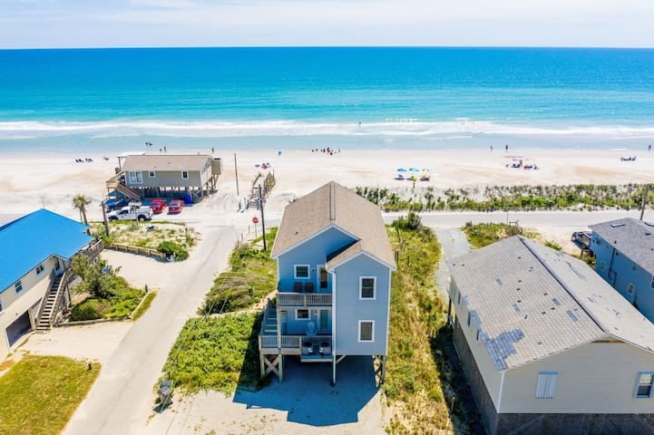 Panoramablick auf den Ozean! Ausgestattet mit Strandutensilien! - North Topsail Beach