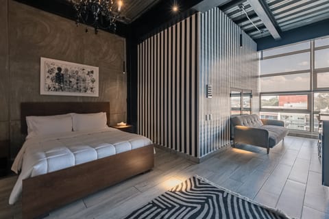The Striped Loft – Modern Elegance in a centric location