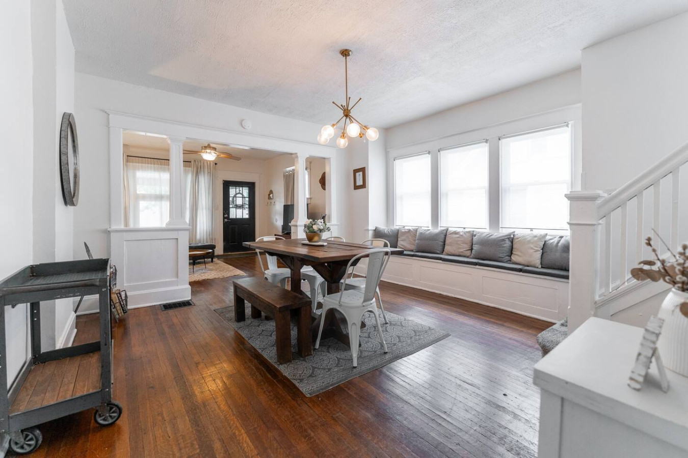 Comfortable dining area
