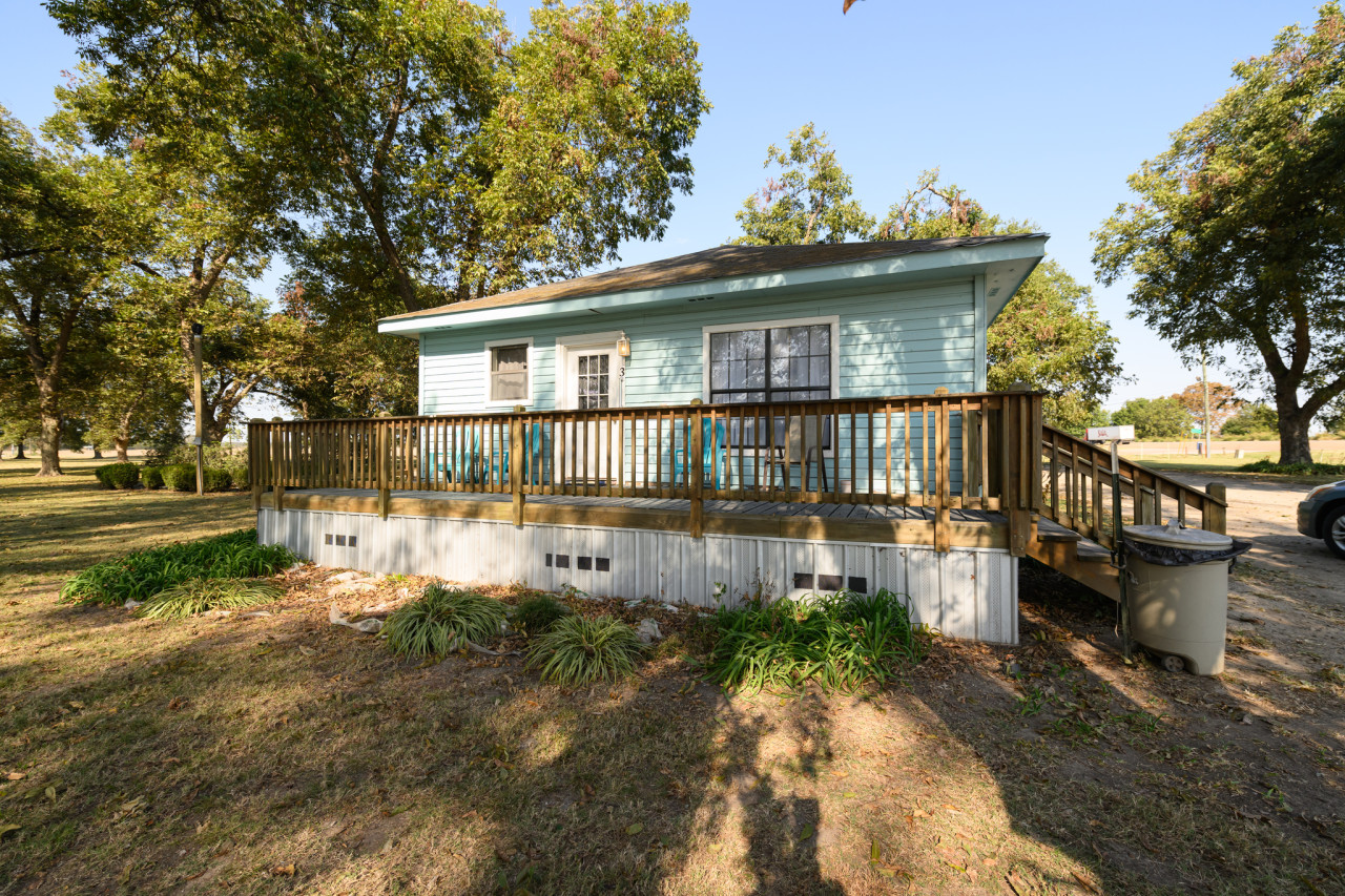 Exterior of cabin
