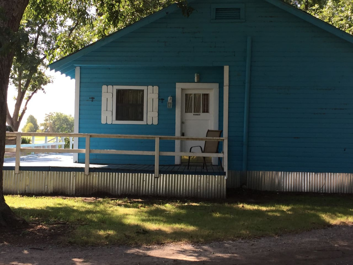 Outside of cabin