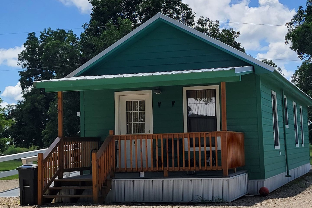 Front Porch with chairs for visiting