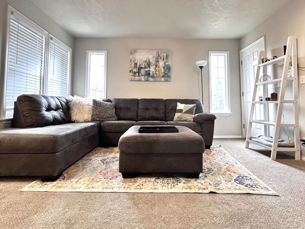 Huge sectional couch