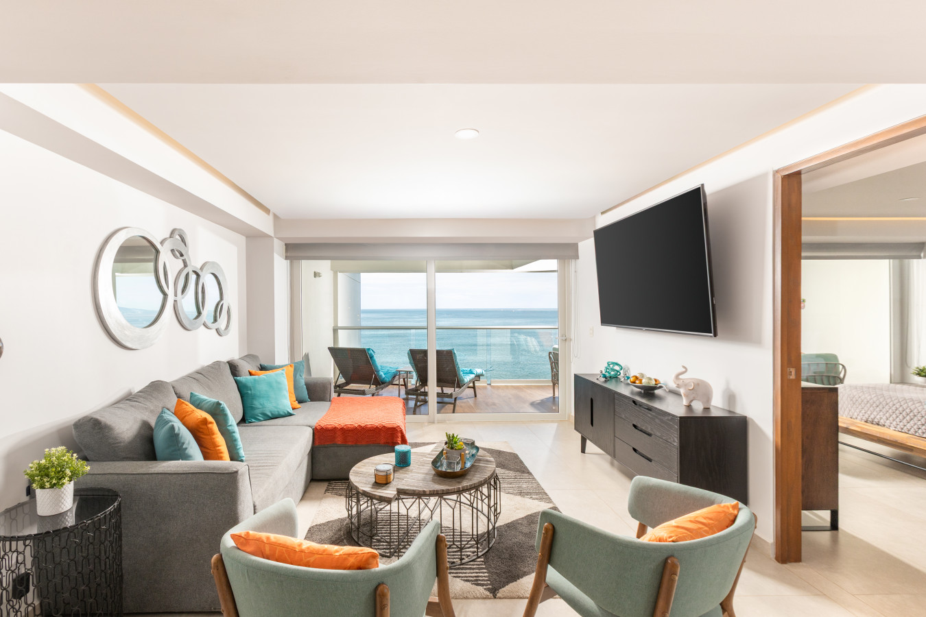 Luxury 2-Bedroom Beachfront Oasis – Two Balconies - Puerto Vallarta