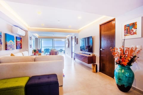 Luxury 2BR Beachfront Escape | Stunning Views from Private Balconies