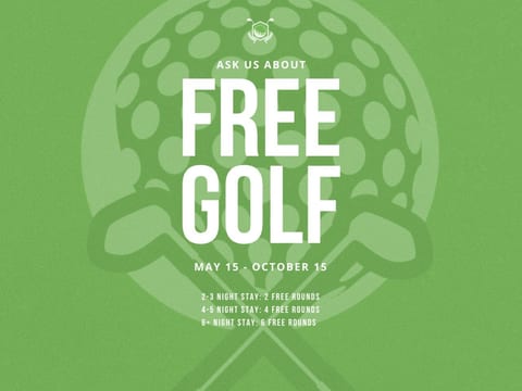 Free Golf May 15-October 15
