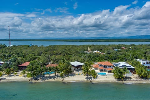 sandwiched between the Caribbean and the Lagoon