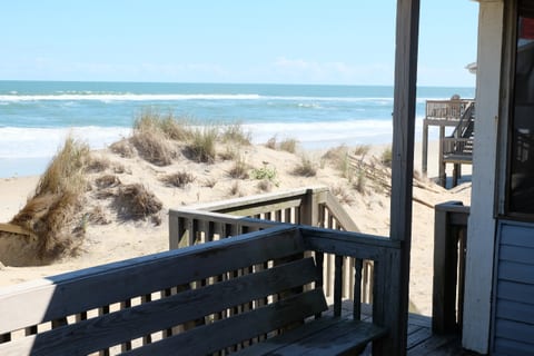View from deck
