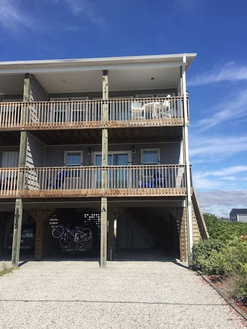 From the of the duplex with ample parking