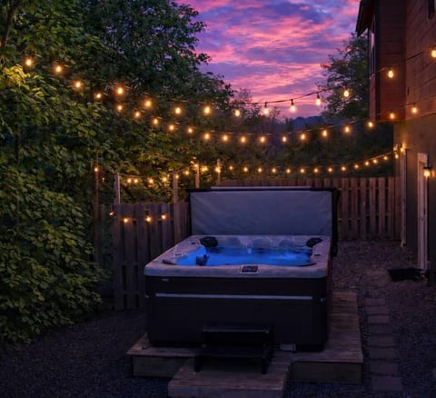 Relax and Unwind in the New Hot Tub with Lighting!