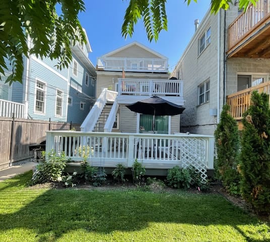 2BD/1 BA con patio estivo nella tranquilla Roscoe Village - Chicago