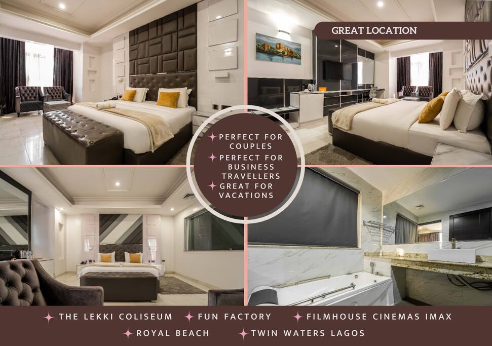 Stylish Room with Pool and Wi-Fi in Lekki, Lagos