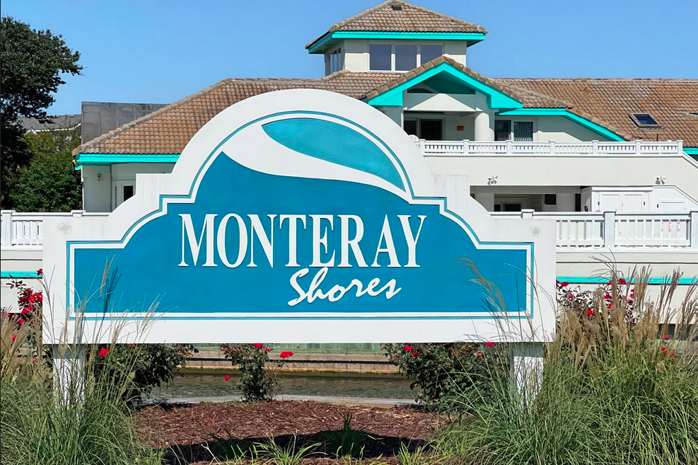 Monteray Shores Community Sign