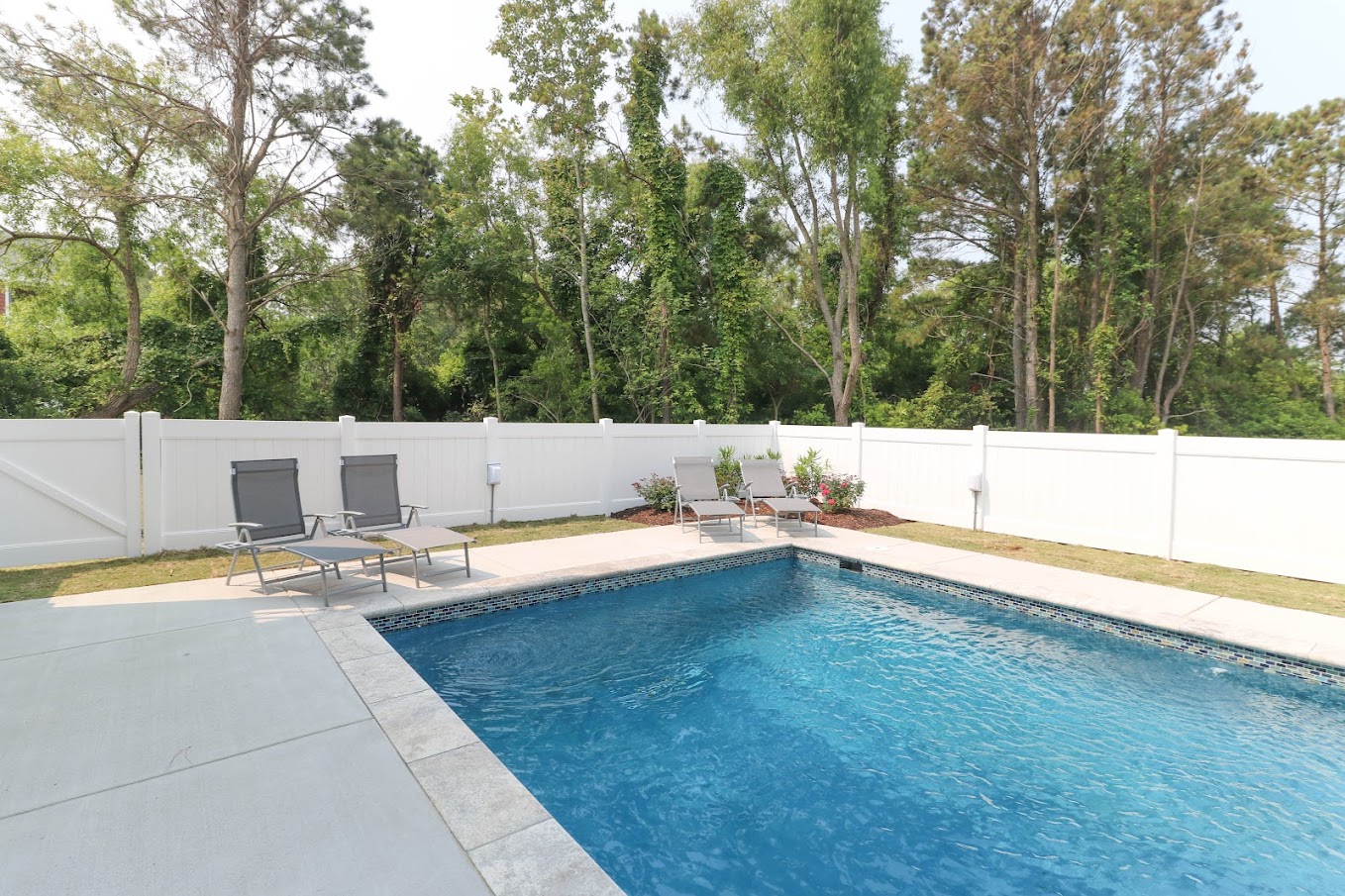 Plenty of loungers to catch some rays :)
