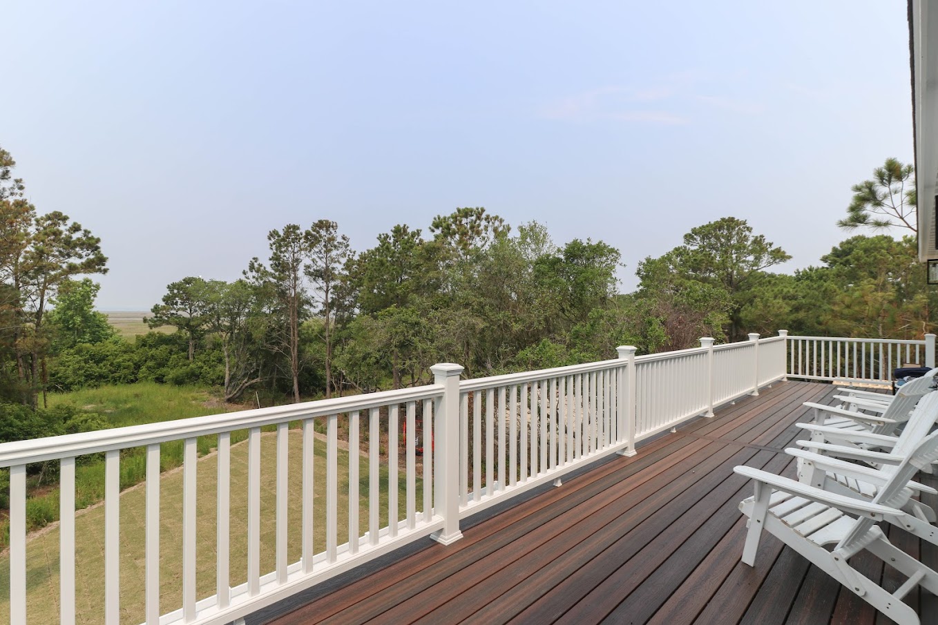 Watch the sound and sunset from the top deck