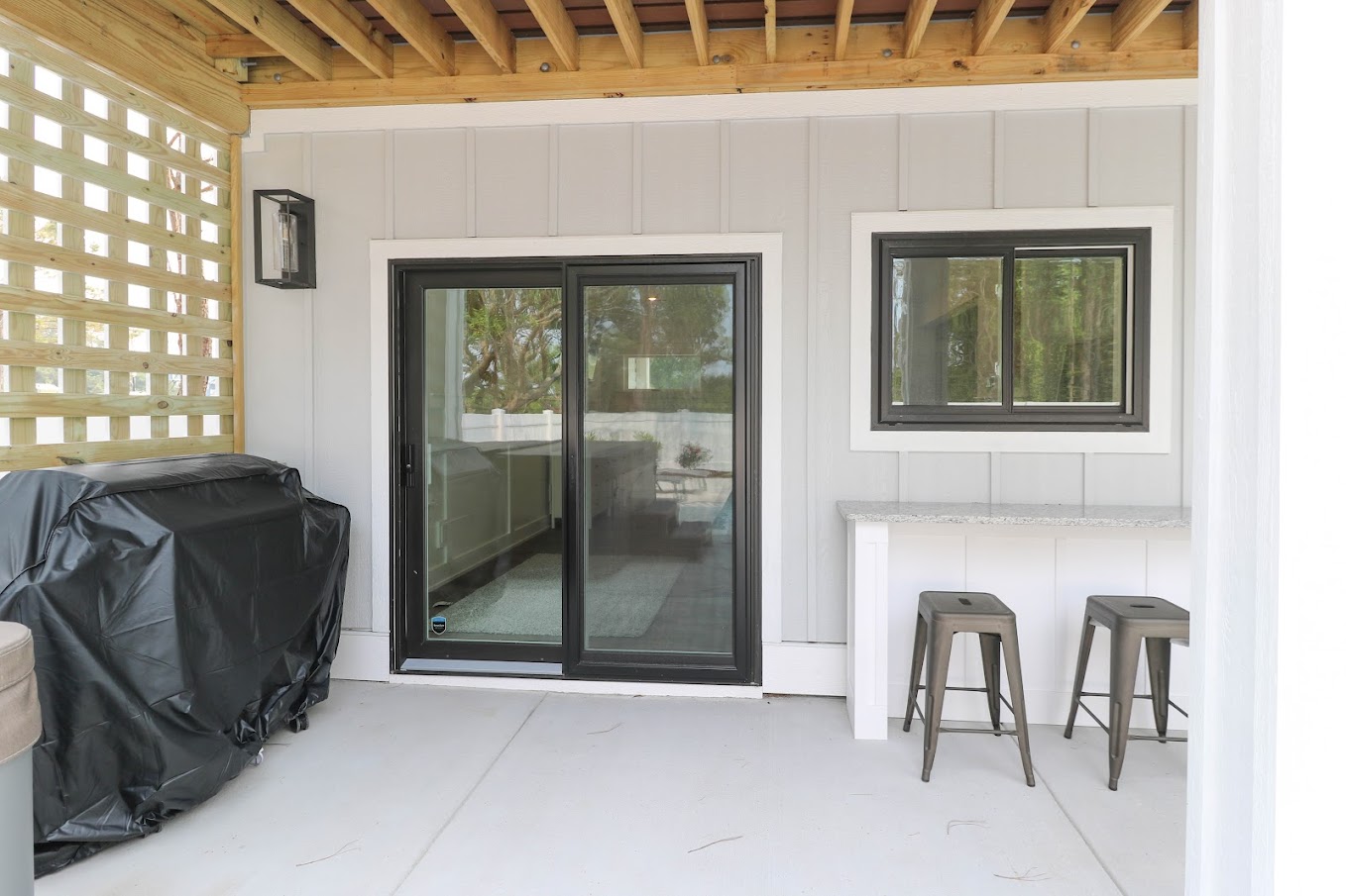 Entrance to back yard