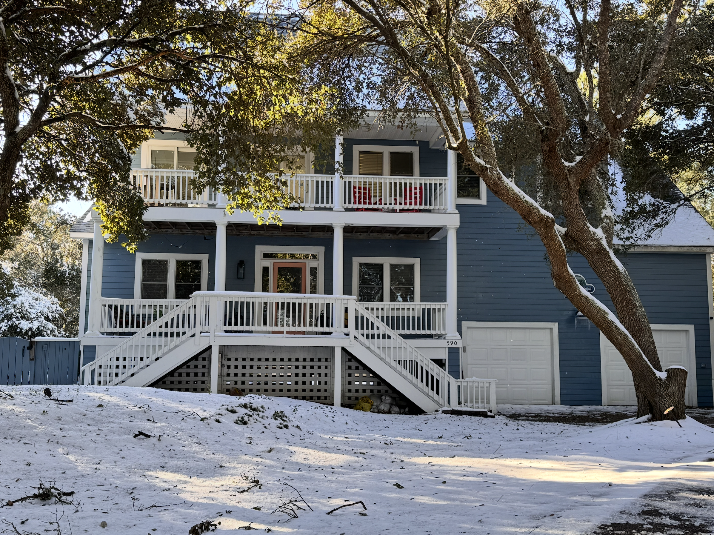 Snow is not included or guaranteed