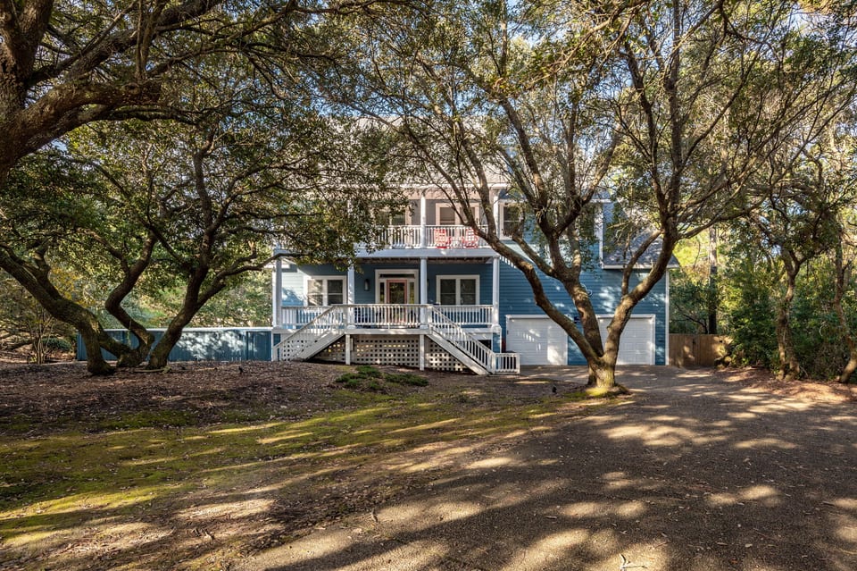 Front of house with Long Drive Way