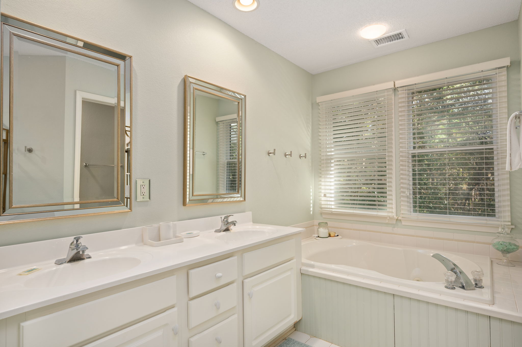 Master Bathroom with Jetted Tub