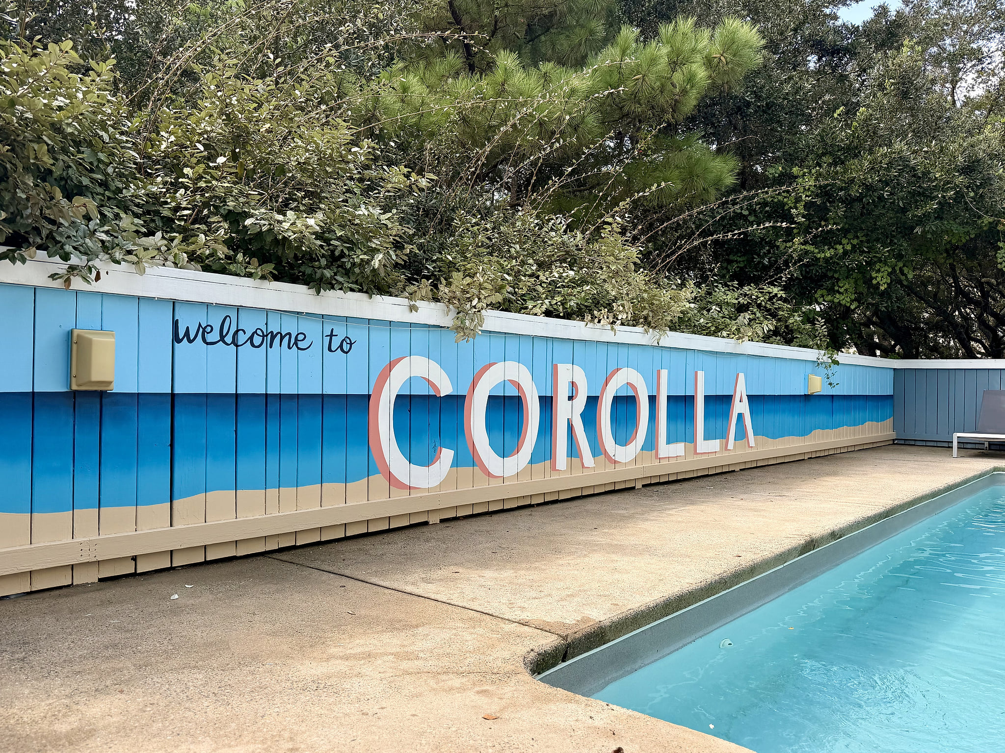 New Mural for 2026 added to Pool area, Updated pool photos to follow.