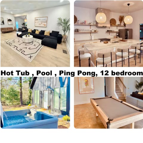 The Scandinavian hottub 12 bedrm 6 bath sleeps 34+ image 1