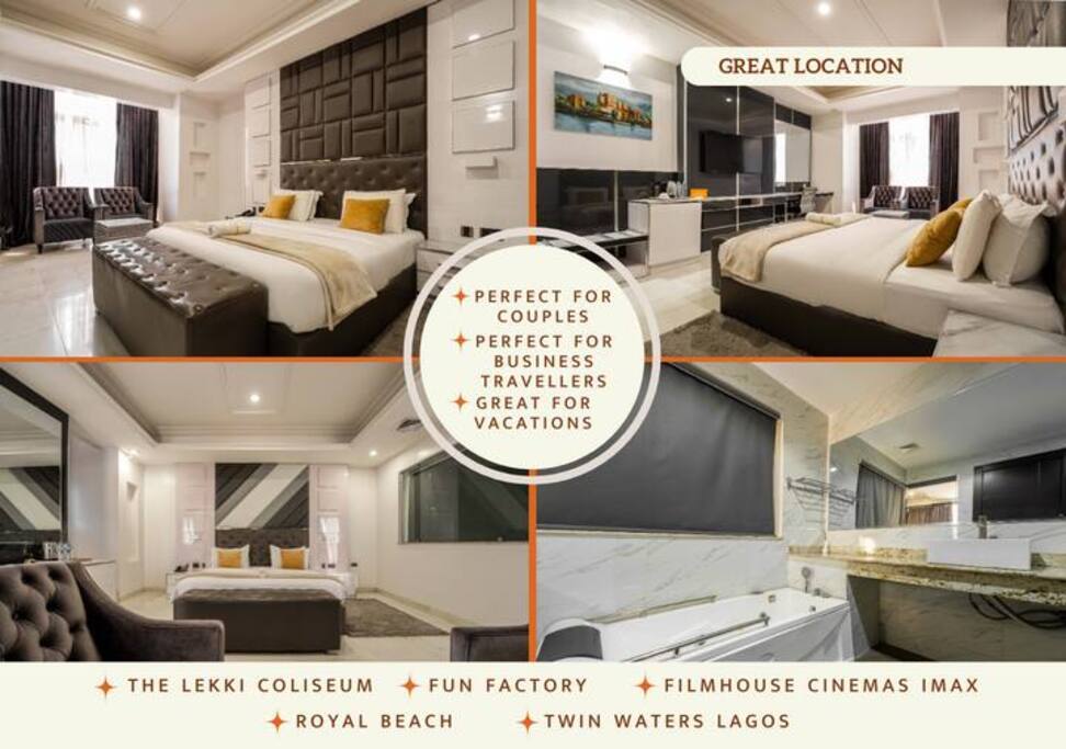 Affordable Room in Lekki, Lagos with Pool and WiFi