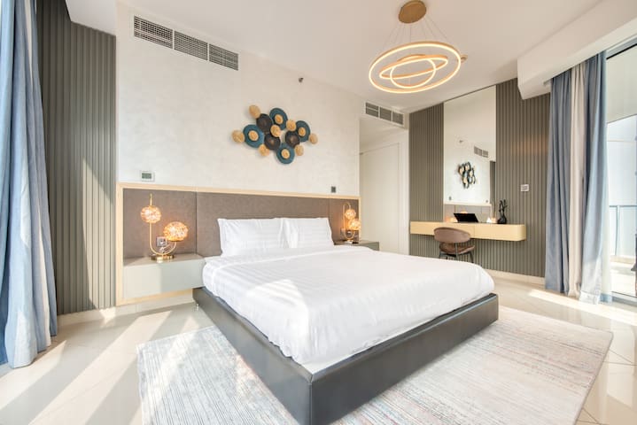 Lux 3bedroom Upgraded Apartment -Marina View & JBR - Tecom - Dubai - United Arab Emirates