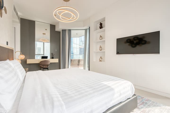 Lux 3bedroom Upgraded Apartment -Marina View & JBR - Tecom - Dubai - United Arab Emirates