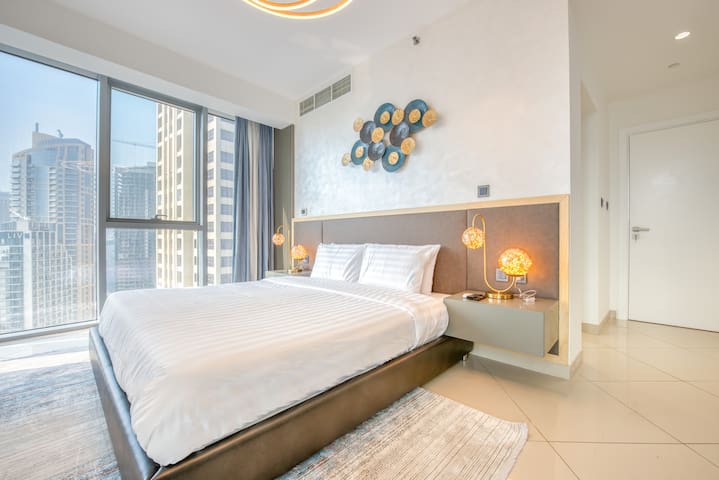 Lux 3bedroom Upgraded Apartment -Marina View & JBR - Tecom - Dubai - United Arab Emirates
